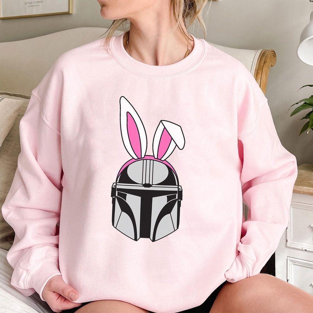 The Mandalorian Helmet Spring Easter Bunny Ears Vuitino Apparel